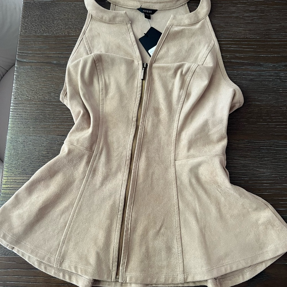 Suede GUESS top!!